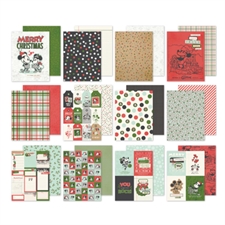 Simple Stories Paper Pad 6x8" - Say Cheese Classic Mouse CHRISTMAS